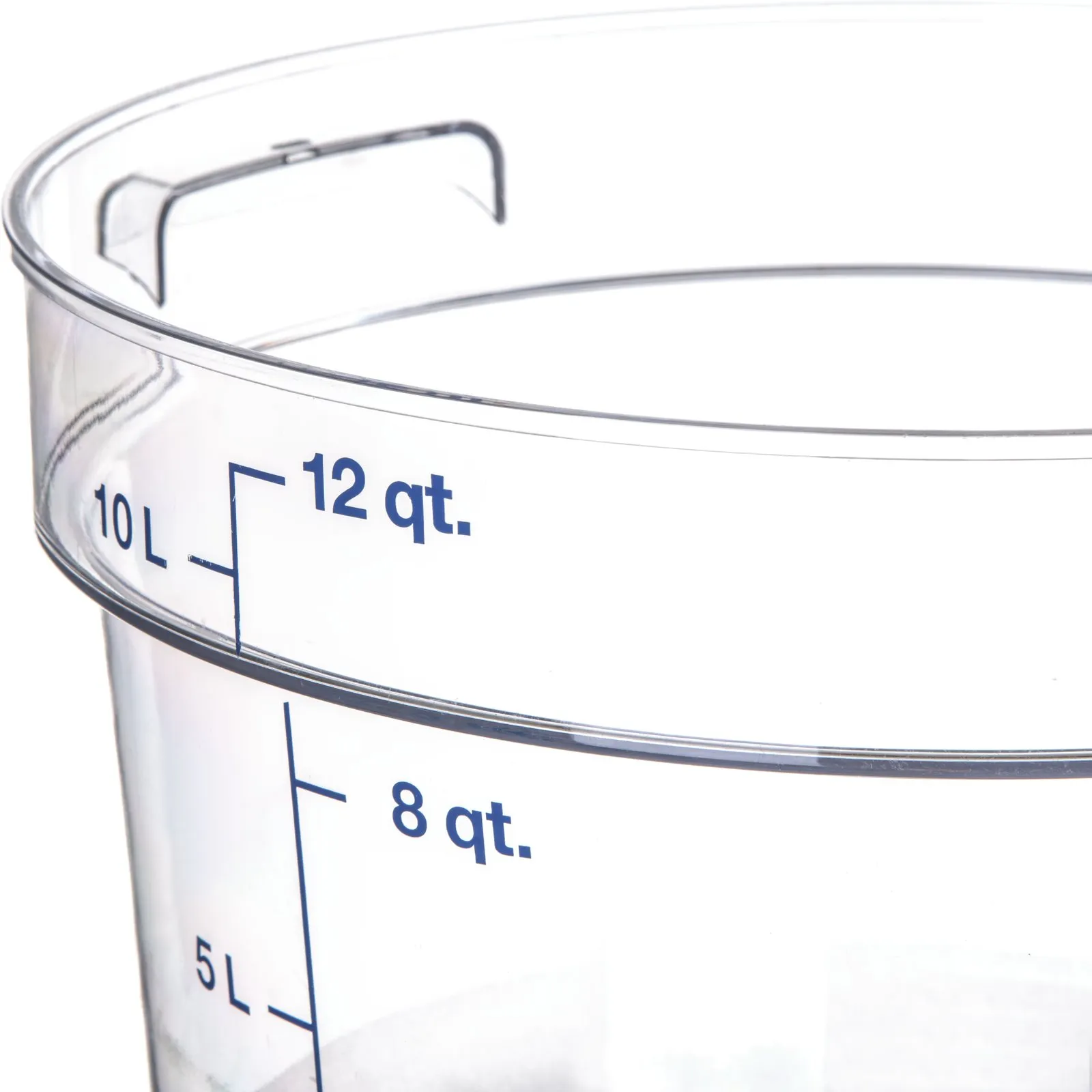 12 Qt Round Clear Container Storplus 10767-07