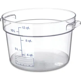 12 Qt Round Clear Container Storplus 10767-07