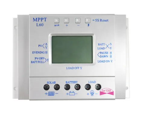 12V 24V 60A PWM Solar Charging Controller LED Display Over-charging Overloaded Protection