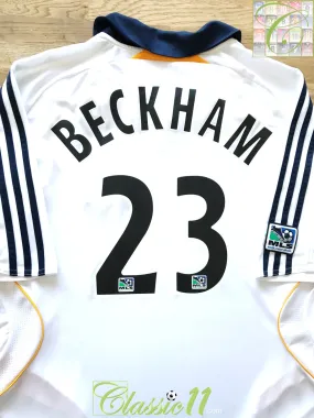 2007 LA Galaxy Home MLS Football Shirt Beckham #23 (S)