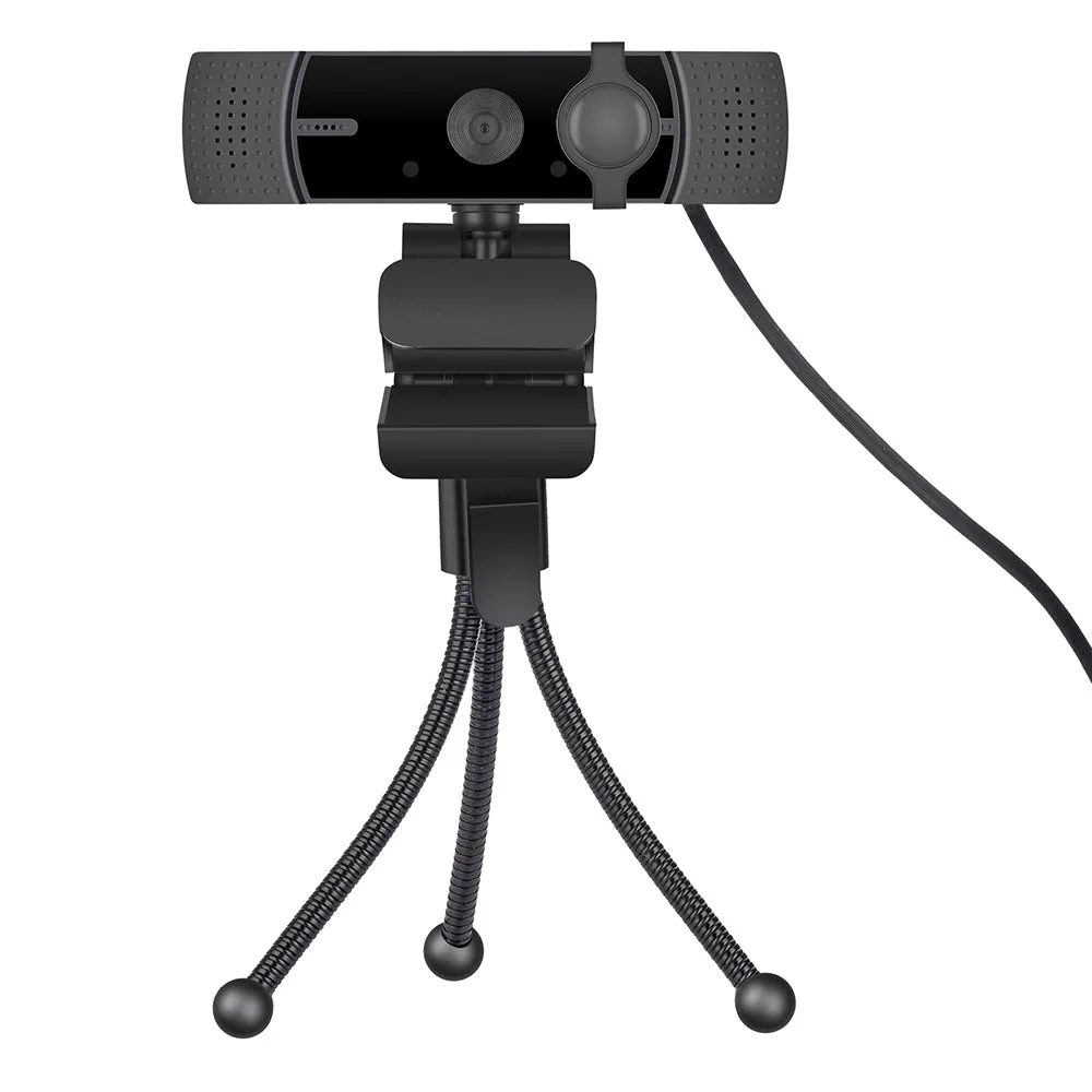 2K Webcam with Microphone 1080P HD USB Web Camera for Live Recording Online Conference