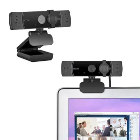 2K Webcam with Microphone 1080P HD USB Web Camera for Live Recording Online Conference