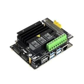3-Ch Relay Expansion Board Designed For Jetson Nano, Optocoupler Isolation
