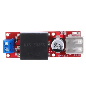 5V USB Output Converter 7V-24V To 5V / 3A, DC DC Step-Down Buck KIS3R33S Module