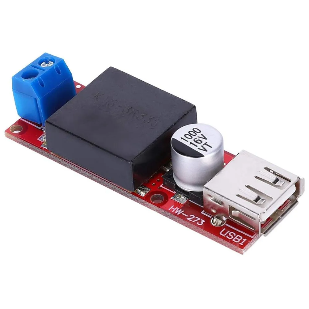 5V USB Output Converter 7V-24V To 5V / 3A, DC DC Step-Down Buck KIS3R33S Module