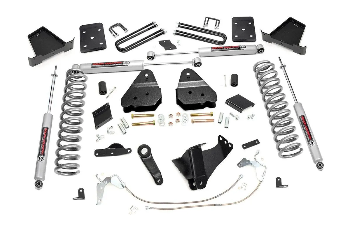 6 Inch Lift Kit - Diesel - No OVLD - Ford Super Duty 4WD (11-14)