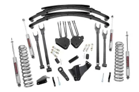 6 Inch Lift Kit - Gas - 4 Link - RR Spring - Ford Super Duty (05-07)