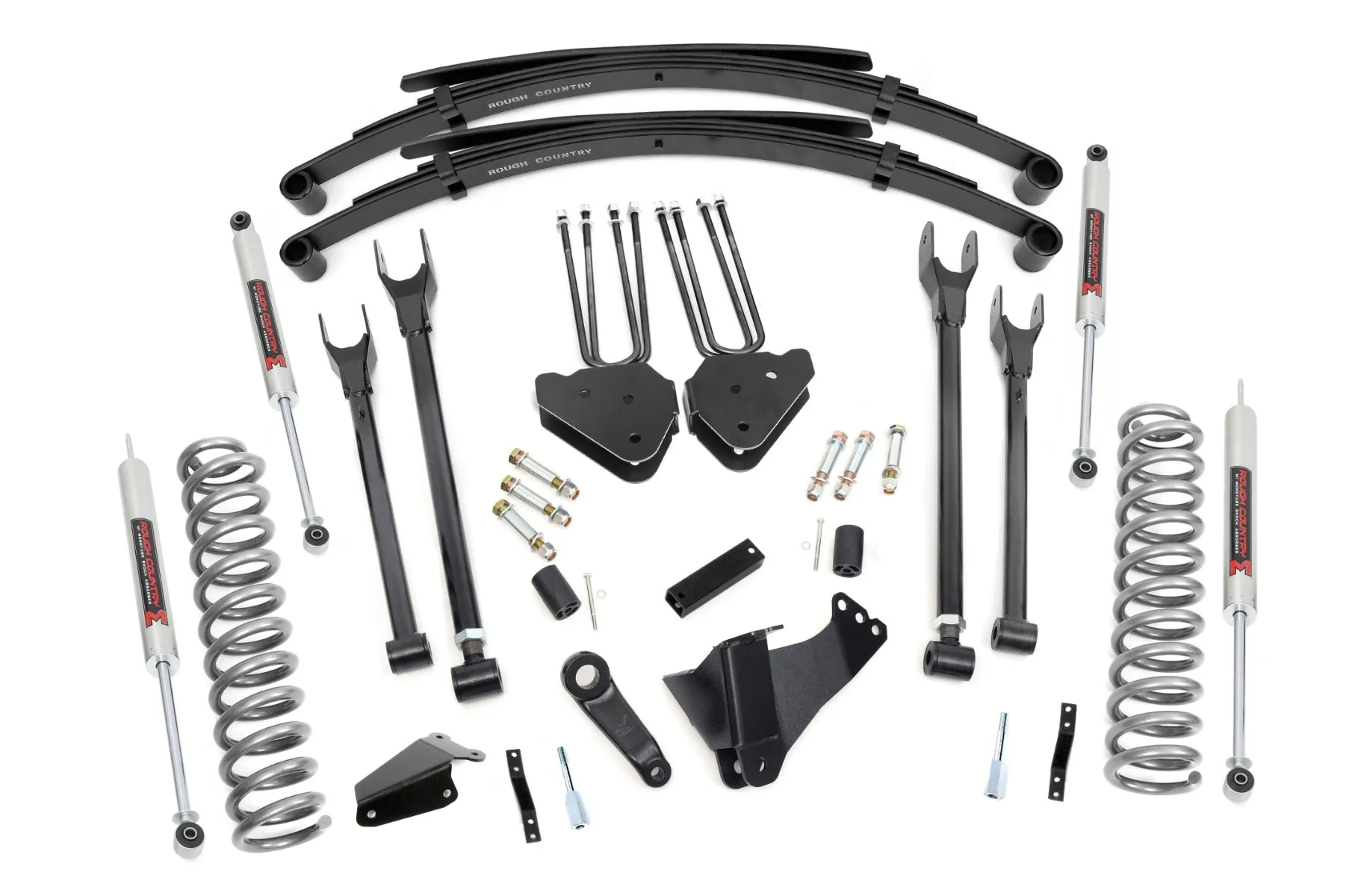 6 Inch Lift Kit - Gas - 4 Link - RR Spring - M1 - Ford Super Duty (05-07)