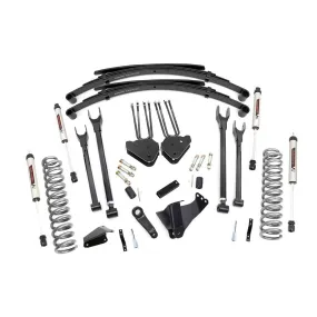 6 Inch Lift Kit - Gas - 4 Link - RR Spring - V2 - Ford Super Duty (05-07)