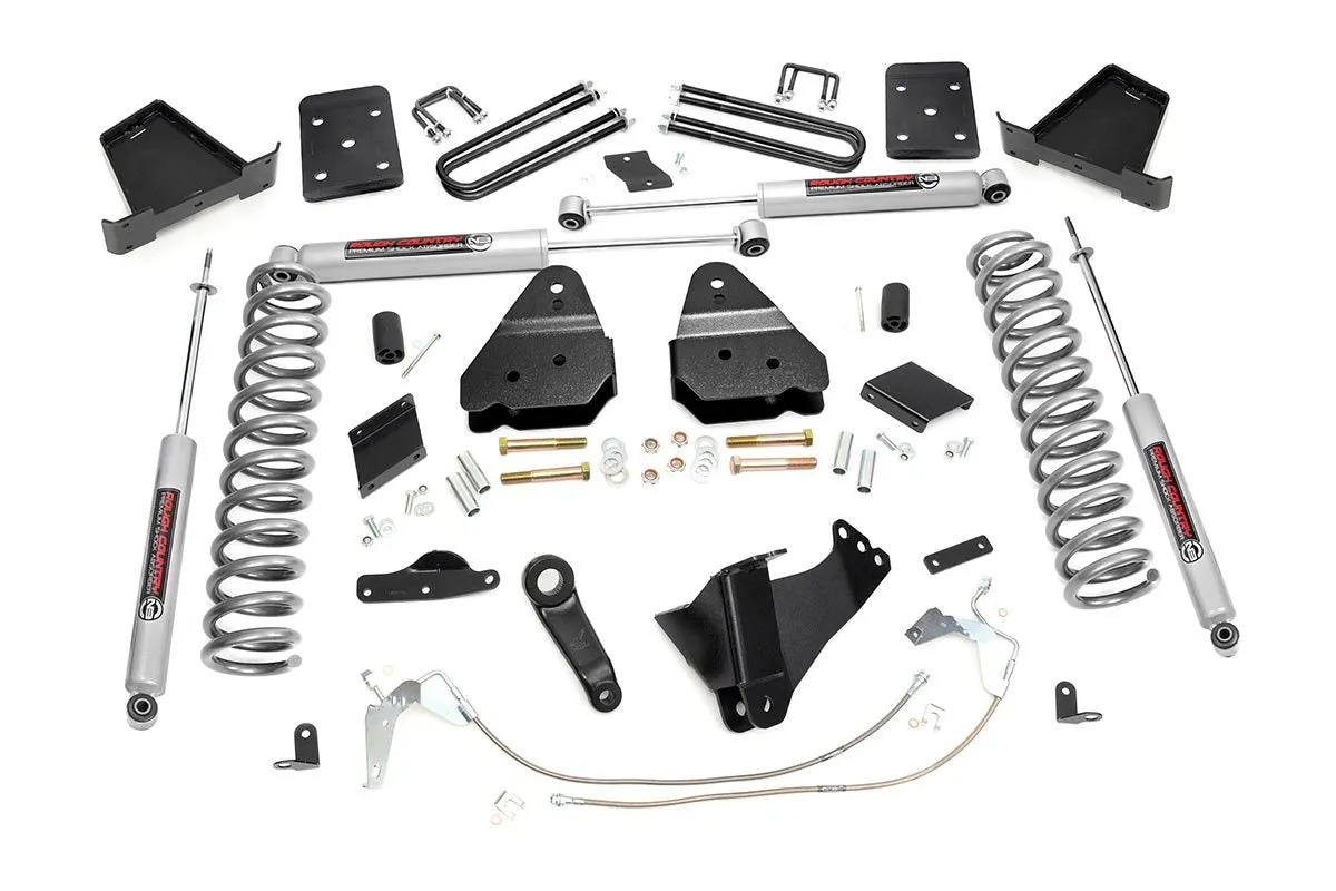 6 Inch Lift Kit - Gas - No OVLD - Ford Super Duty 4WD (2011-2014)