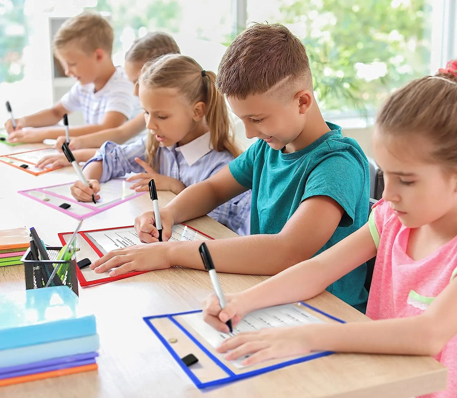 6 pack Dry Erase Pockets