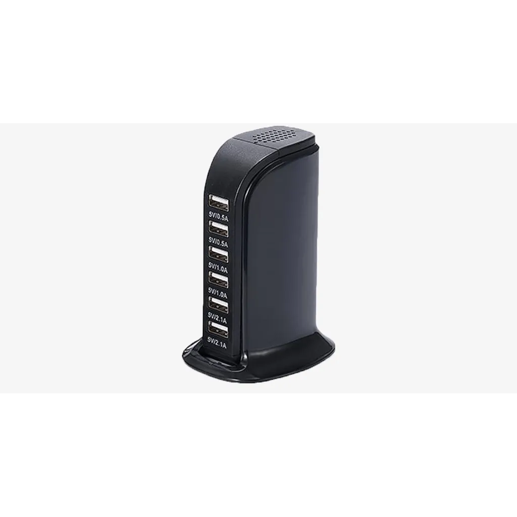 6-Port USB Charging Station