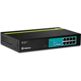 8 Port 30 Watt 10/100Mbps PoE  Switch