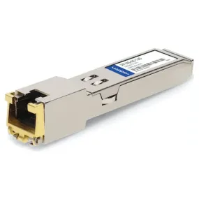 AddOn Alcatel-Lucent Nokia SFP-10G-GIG-T Compatible TAA Compliant 100/1000/10000Base-TX SFP  Transceiver (Copper, 30m, RJ-45) SFP-10G-GIG-T-AO