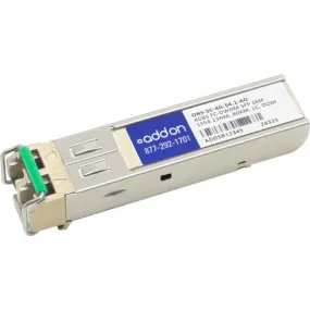 AddOn Cisco ONS ONS-SC-4G-54.1 Compatible TAA Compliant 4GBase-DWDM 100GHz SFP Transceiver (SMF, 1554.13nm, 80km, LC, DOM) ONS-SC-4G-54.1-AO