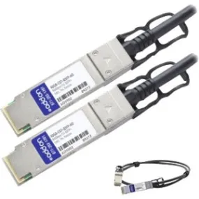 AddOn Enterasys 40GB-C07-QSFP Compatible TAA Compliant 40GBase-CU QSFP  to QSFP  Direct Attach Cable (Passive Twinax, 7m) 40GB-C07-QSFP-AO