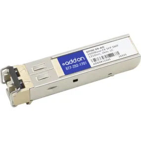 AddOn Enterasys GPIM-09 Compatible TAA Compliant 1000Base-FX SFP Transceiver (SMF, 1310nm, 2km, LC) GPIM-09-AO