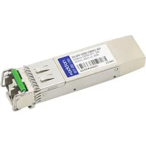 AddOn Juniper Networks EX-SFP-10GE-CWE61 Compatible TAA Compliant 10GBase-CWDM SFP  Transceiver (SMF, 1610nm, 40km, LC, DOM) EX-SFP-10GE-CWE61-AO