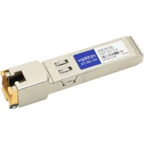 Addon Juniper Networks Jx-Sfp-1Ge-T Compatible Taa Compliant 10/100/1000Base-Tx Sfp Transceiver (Copper, 100M, Rj-45)