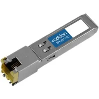 Addon Juniper Networks Jx-Sfp-1Ge-T Compatible Taa Compliant 10/100/1000Base-Tx Sfp Transceiver (Copper, 100M, Rj-45)