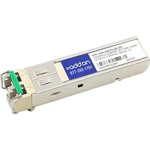 Addon Msa And Taa Compliant 1000Base-Dwdm 100Ghz Sfp Transceiver (Smf, 1554.94Nm, 80Km, Lc, Dom)