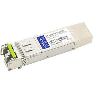 Addon Msa And Taa Compliant 10Gbase-Cwdm Sfp  Transceiver (Smf, 1550Nm, 80Km, Lc, Dom)