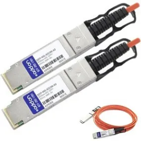AddOn MSA and TAA Compliant 40GBase-AOC QSFP  to QSFP  Direct Attach Cable (850nm, MMF, 4m) QSFP-40G-AOC4M-AO