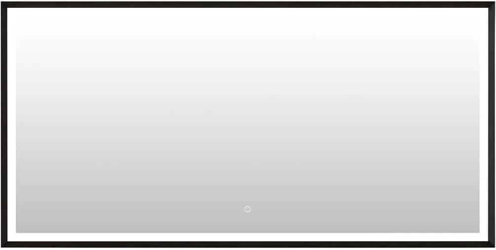 Altair Anti-Fog Dimmable Bathroom LED Vanity Mirror, Matte Black or Gold - 3 Sizes 60" to 84"