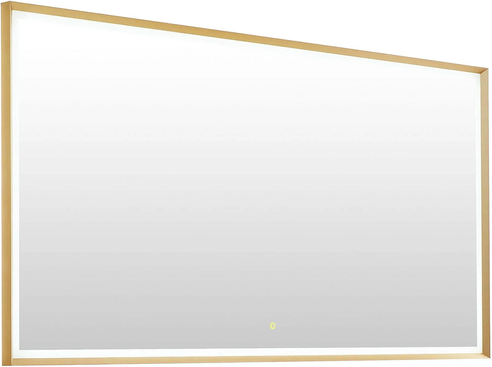 Altair Anti-Fog Dimmable Bathroom LED Vanity Mirror, Matte Black or Gold - 3 Sizes 60" to 84"