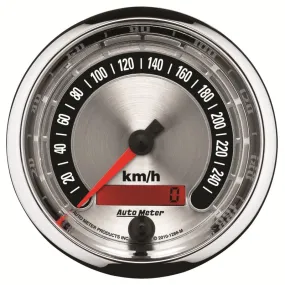 Auto Meter 3-3/8" American Muscle Speedometermeter 260 KPH