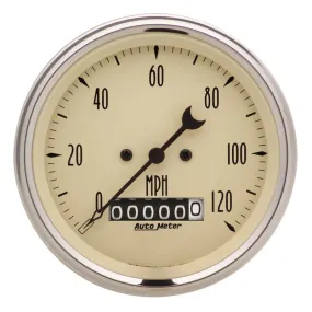 Auto Meter 3-3/8" Speedometer 120 MPH - Electric - Programmable