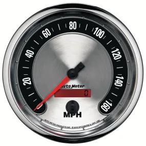 Auto Meter 5" American Muscle Speedometermeter 160 MPH