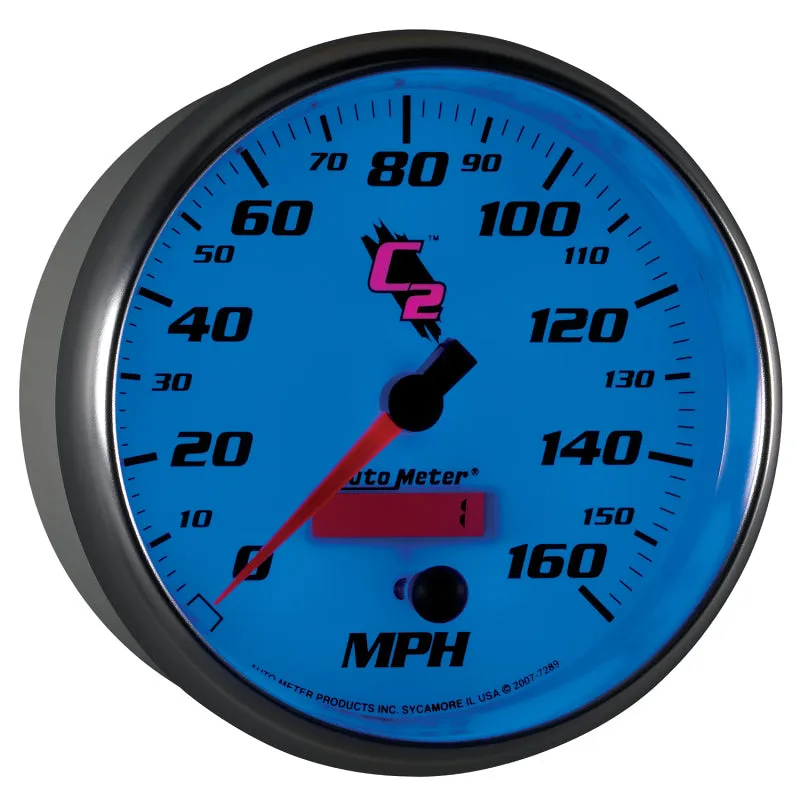 Auto Meter C2 Programmable Speedometer - 5 in.