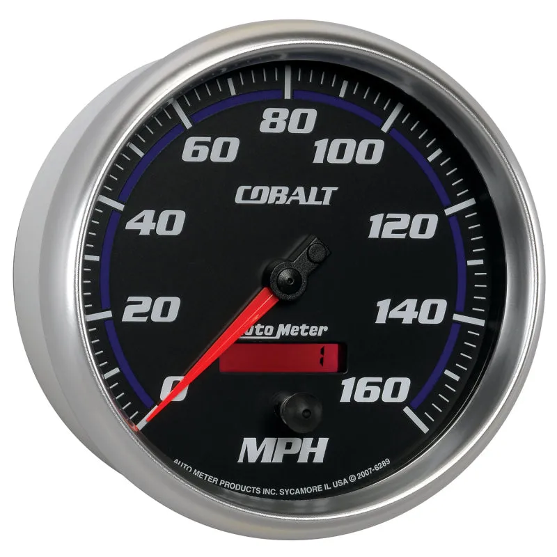 Auto Meter Cobalt Programmable Speedometer - 5 in.