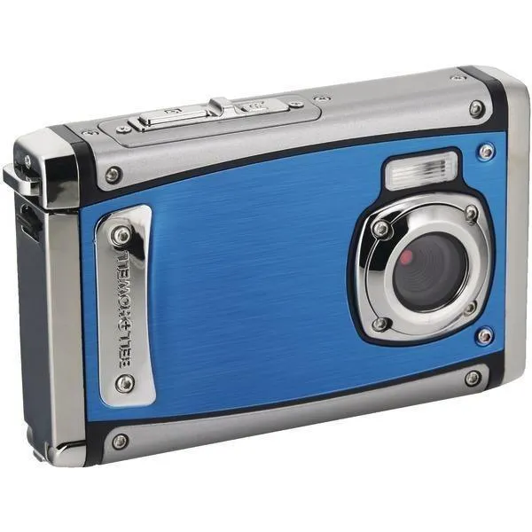BELL HOWELL WP20-BL 20-Megapixel 1080p HD WP20 Splash3 Underwater Digital Camera (Blue)