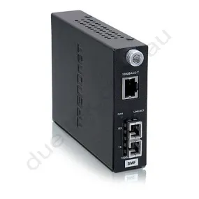 Bi-Directional Gigabit Singlemode SC Converter 20KM