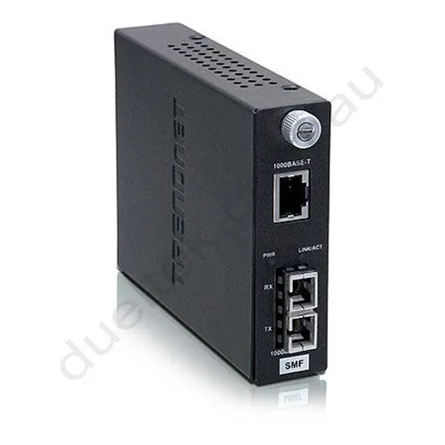 Bi-Directional Gigabit Singlemode SC Converter 20KM