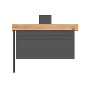 Black End Cap Aisle Marker Holders