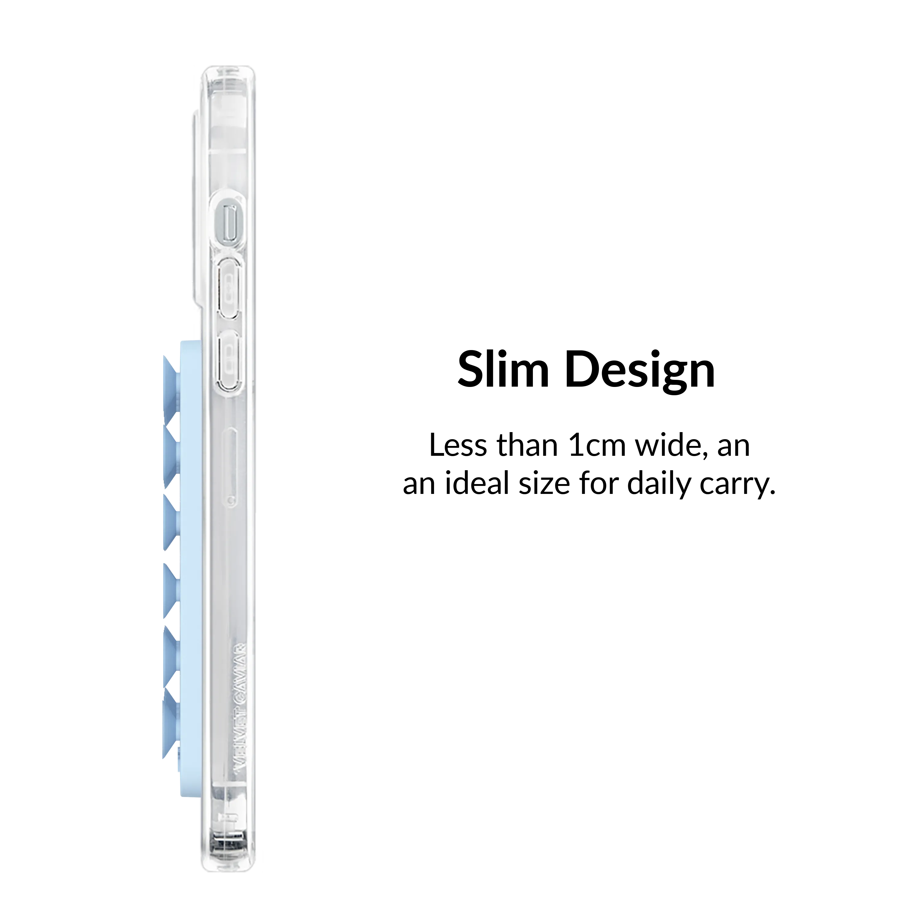 Blue MightyGrip MagSafe Mount