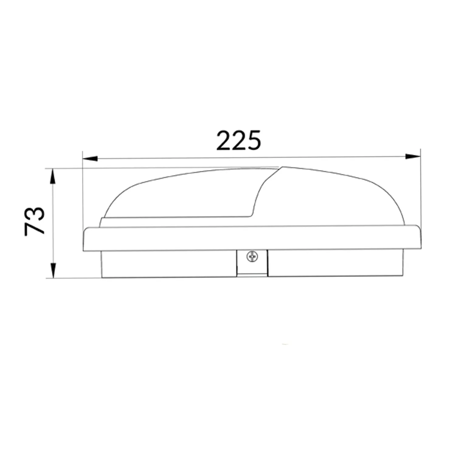 Bulk Outdoor LED Bulkhead Light 20W Black/White CLA Lighting - PL-BULK15, PL-BULK16, PL-BULK17, PL-BULK18