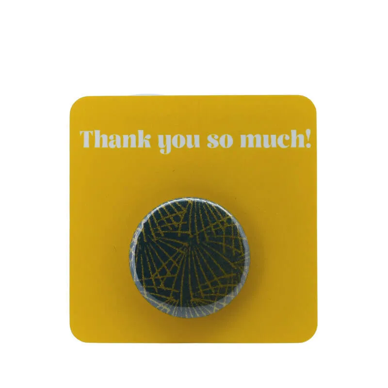 Button Badge - Abstract star bursts