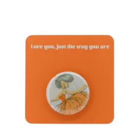 Button Badge - ballerina