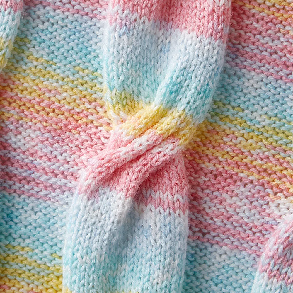 Cabled Baby Blanket