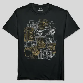 CAMERAS MEN'S GRAPHIC TEE