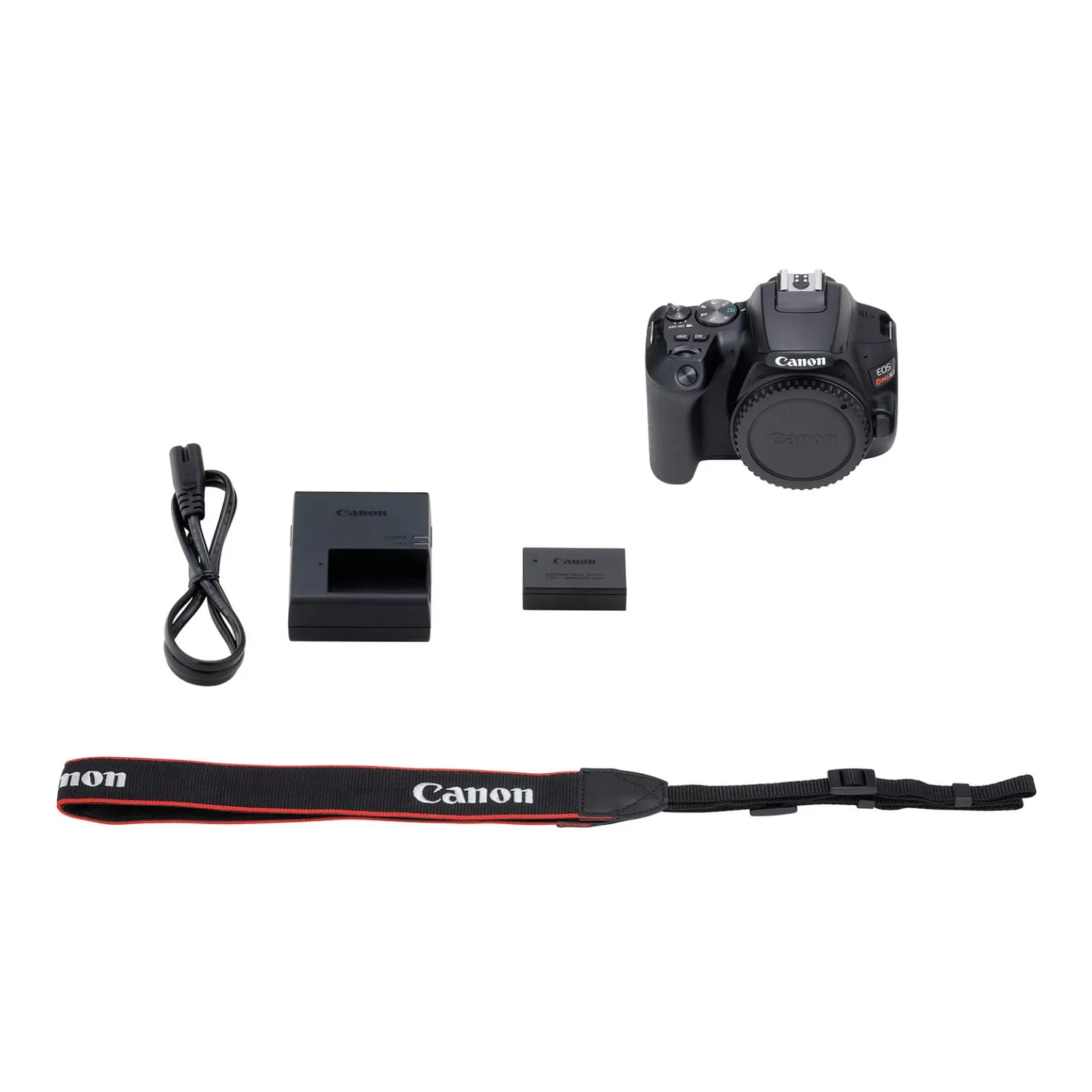 CANON EOS Rebel SL3 DSLR Camera, Built-in Wi-Fi, Dual Pixel CMOS AF and 3.0 inch Vari-Angle Touch Screen, Body, Black