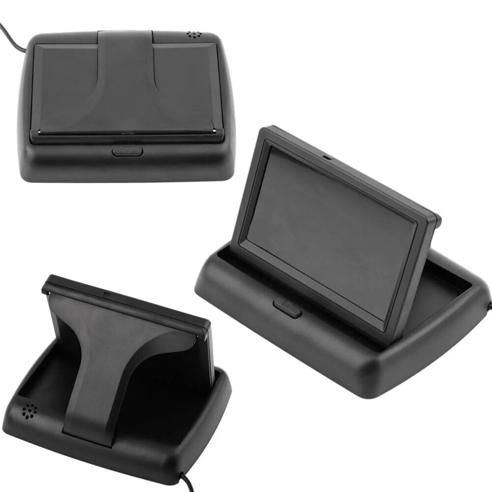 Car Backup Camera Reverse Rear View Camera with 4.3 Inch Foldable