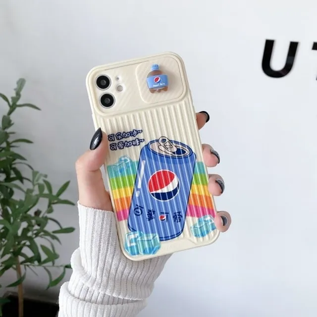 Cartoon Pepsi iPhone Case
