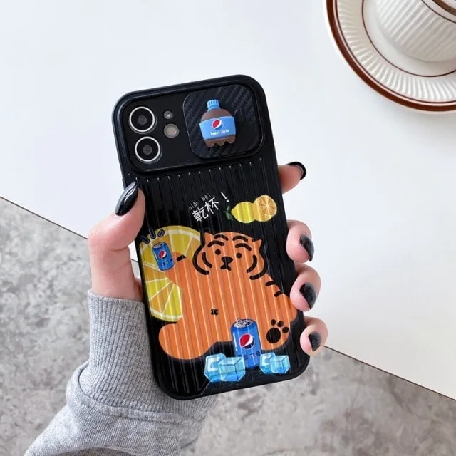 Cartoon Pepsi iPhone Case