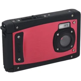 COLEMAN C40WP-R 20.0-Megapixel VentureHD 1080p Underwater Digital Camera (Red)