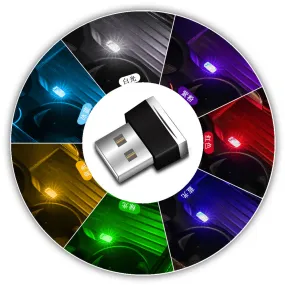 Color: White - Decorative Lamp Car Interior Foot Lighting Lamp